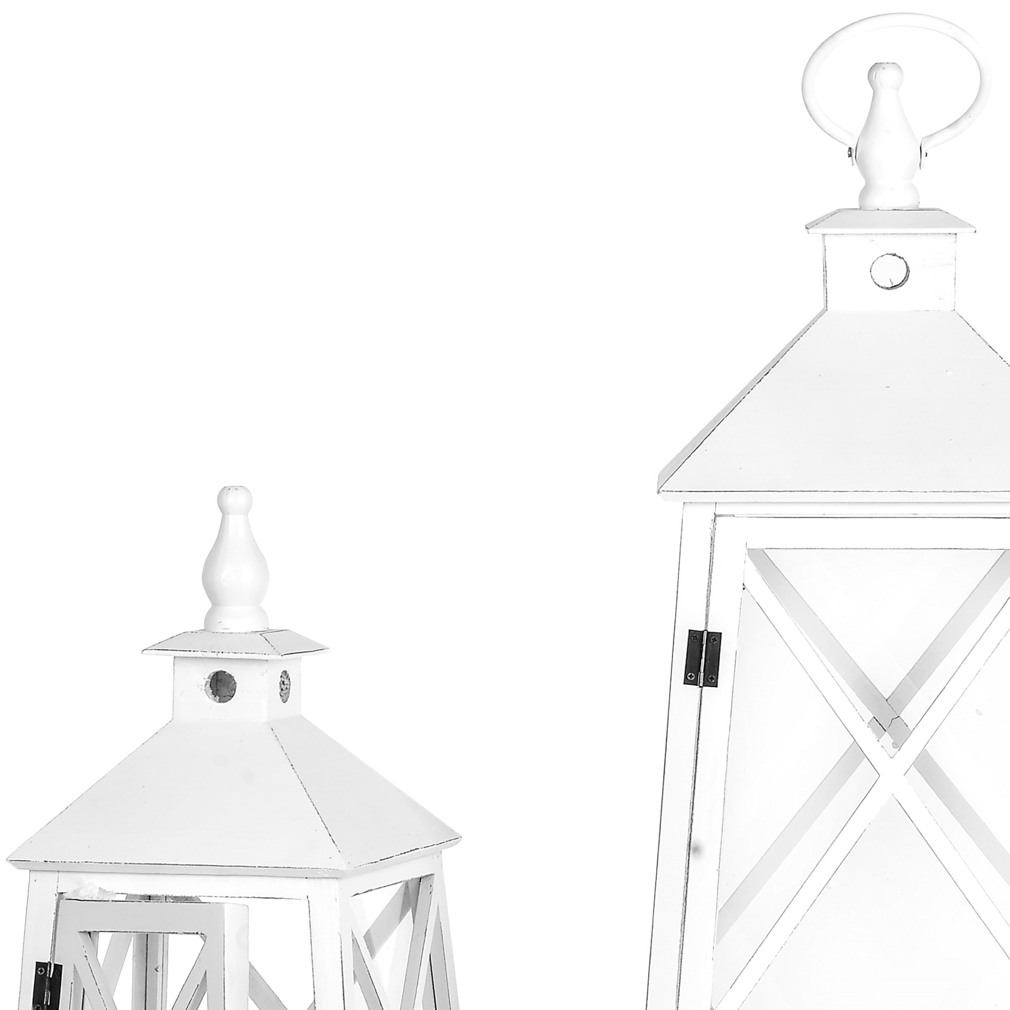 Lanterne Legno - Pezzi 1 - 40xH112x40cm - Bianchi Dino SpA