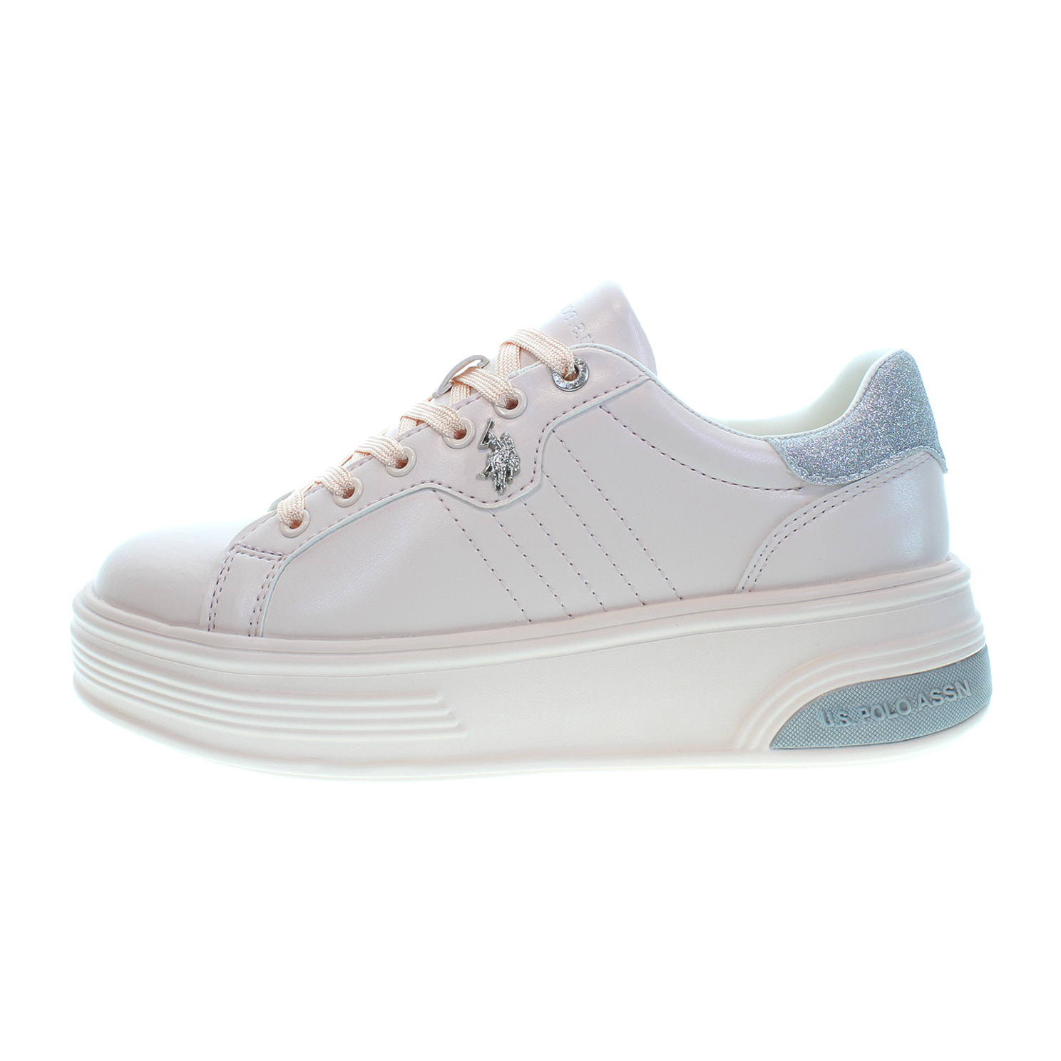 U.S. Polo Assn. - Sneakers ASUKA001W-4LY1 in sintetico per donna