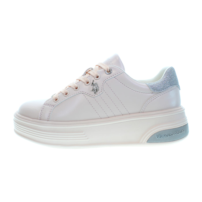 U.S. Polo Assn. - Sneakers ASUKA001W-4LY1 in sintetico per donna