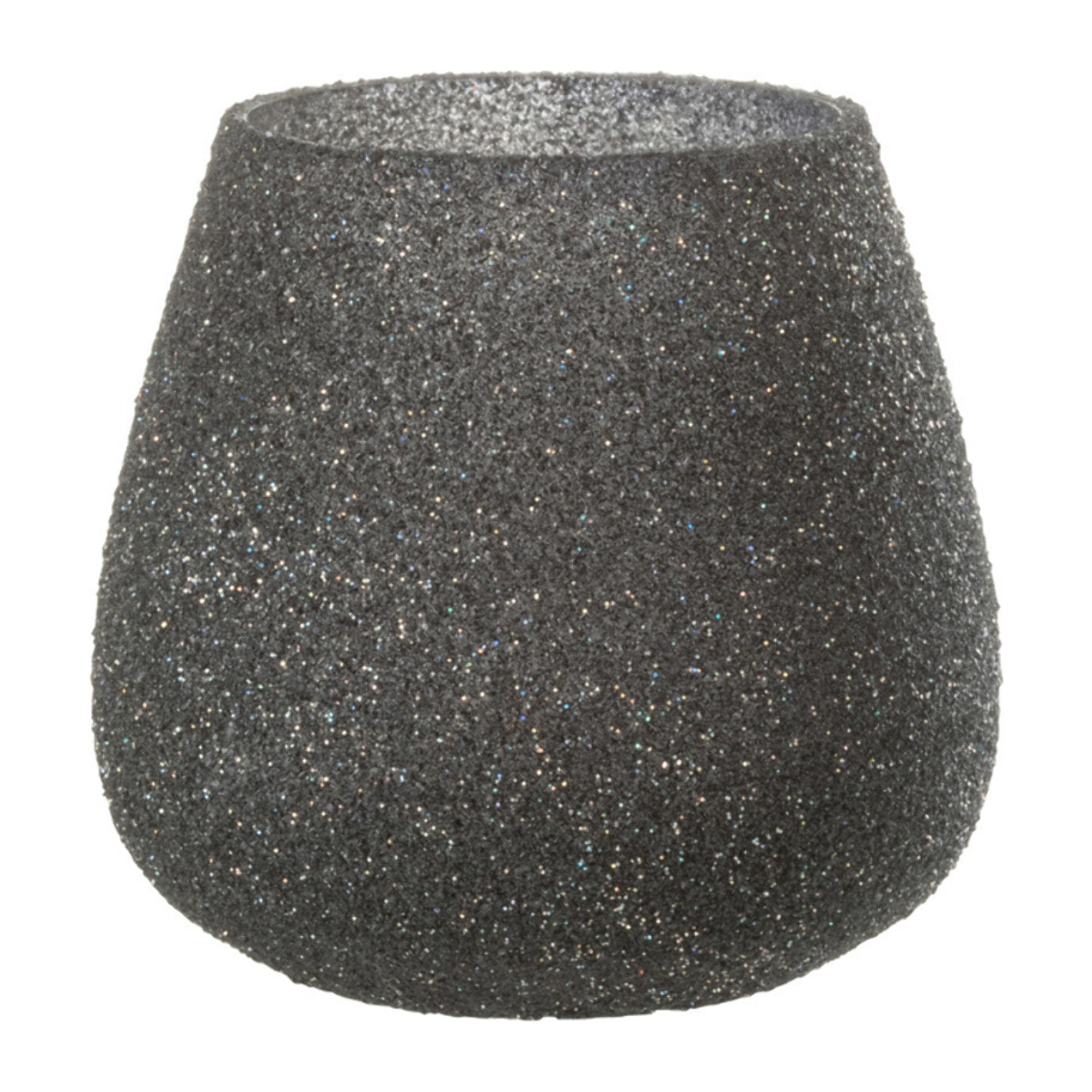 J-Line photophore Paillettes - verre - mauve - medium