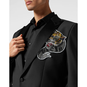 PHILIPP PLEIN Blazer de un botón Slim Fit TATTOO