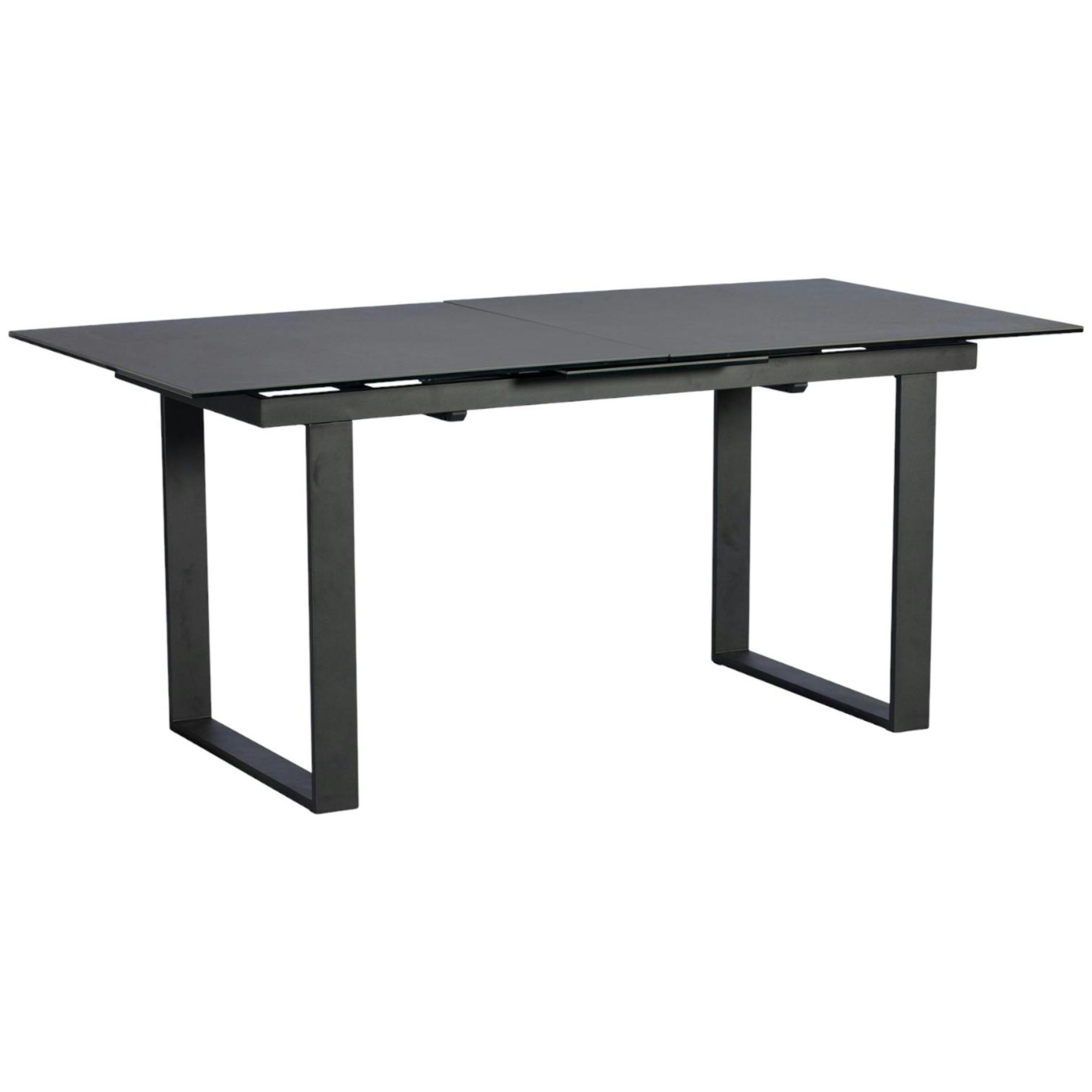 Table céramique extensible gris foncé 176 cm-216 cm TORONTO