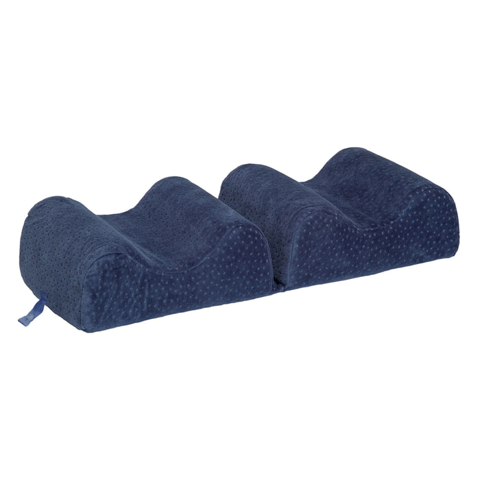 Almohada Viscoelástica Plegable para Piernas con Aloe Vera |