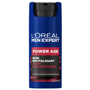 L'Oréal Paris Men Expert Power Age Soin Revitalisant Acide Hyaluronique 100ml