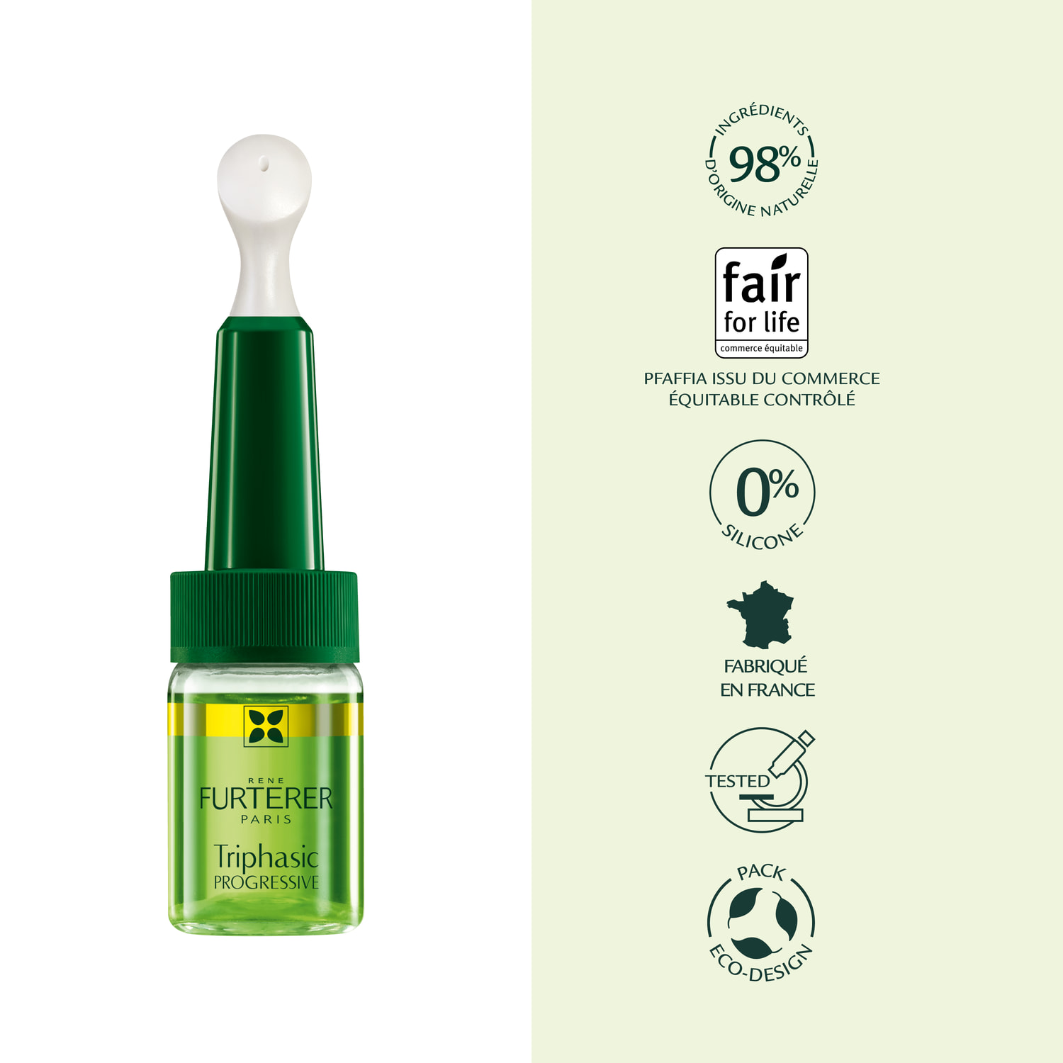 Triphasic Progressive  - Traitement Anti-Chute Progressive - 8x5,5 ml
