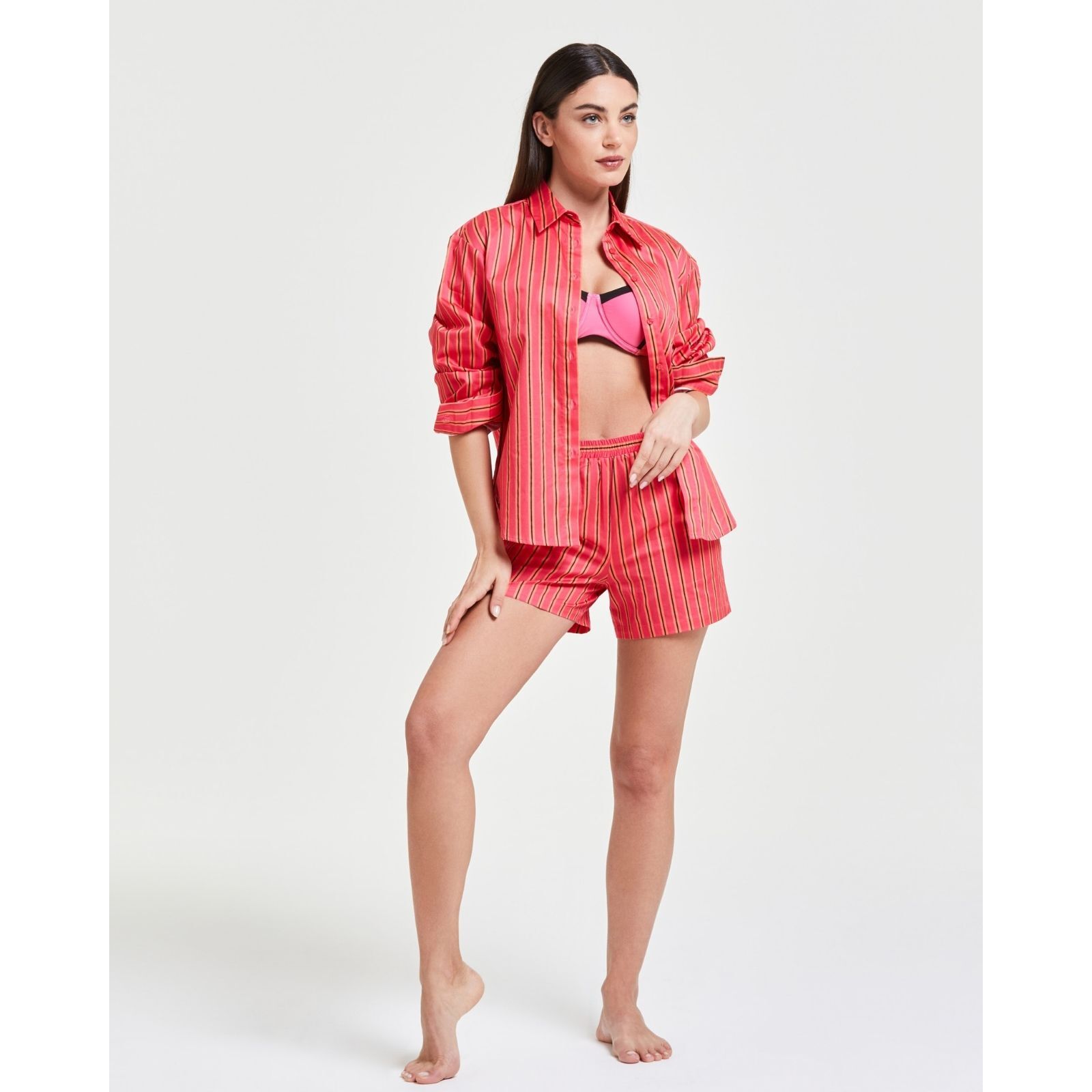 Pompea x Silvian Heach camicia over