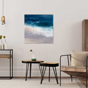 Tableau paysage abstrait Marée du soir Tableau alu Dibond