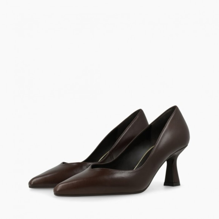 ZAPATOS DE SALÓN MARRONES GOBERTO