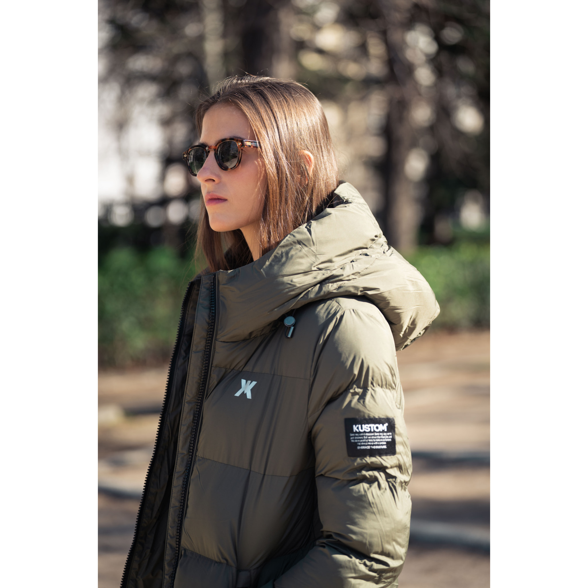 Chaqueta para mujer KUSTOM URBS-3W - Caqui