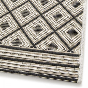 Tapis extérieur tissé kilim rectangle JOVI