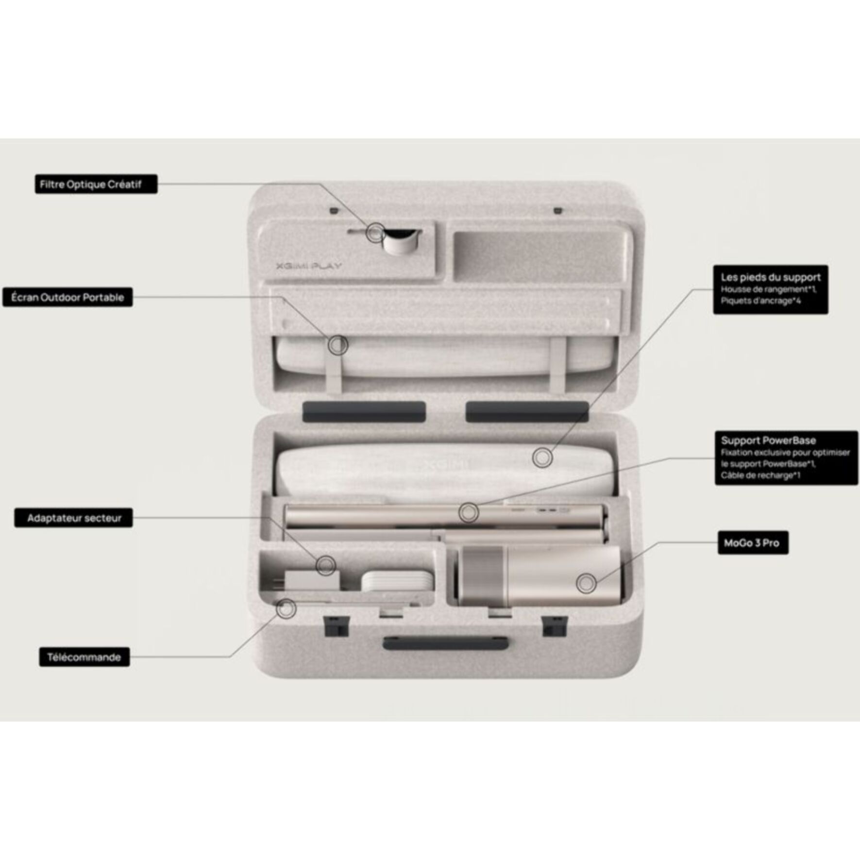 Vidéoprojecteur portable XGIMI Outdoor MoGo 3 Pro