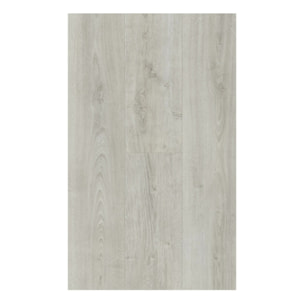 Lot de 3 paquets 8,13 m2 LIVE CL30 sol vinyle, facile à installer, 132,6 x 20,4 x 0,38 cm, chêne serene perle (60001895-GVP3)