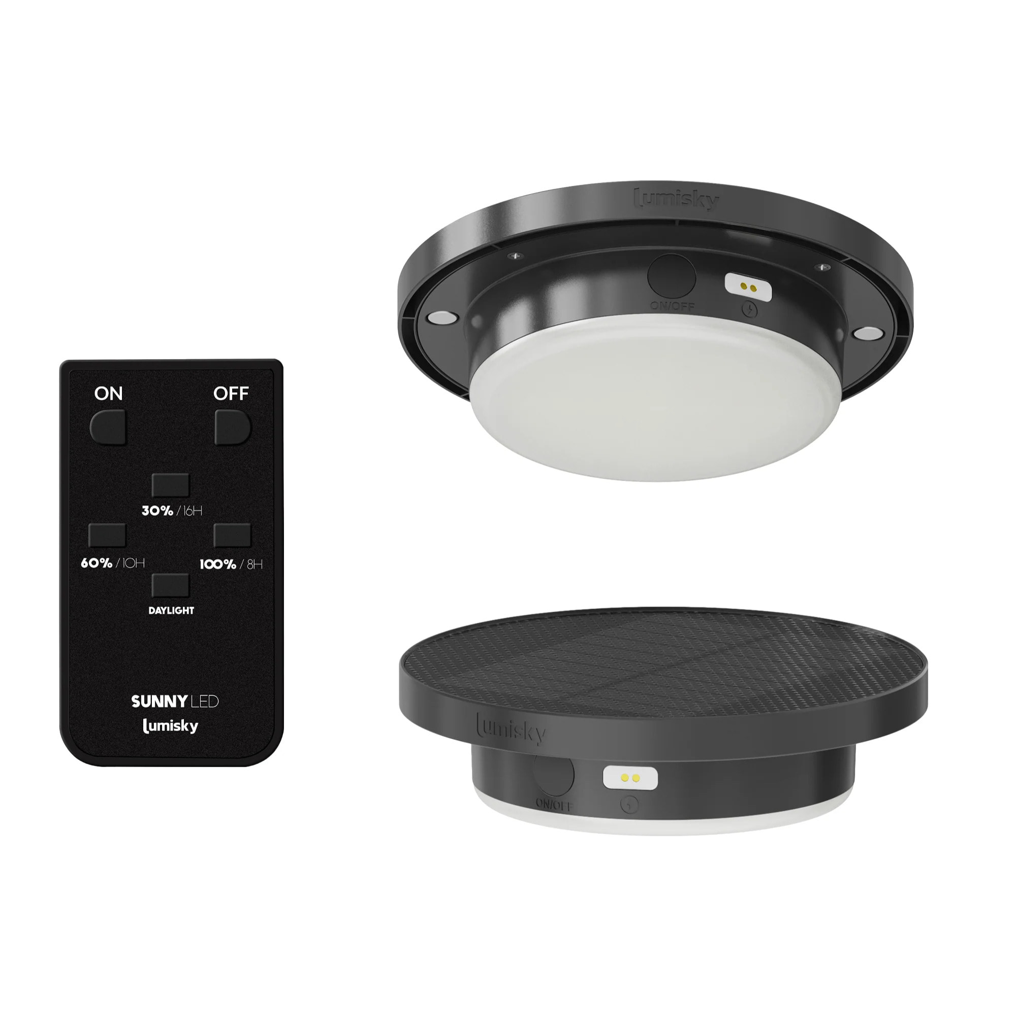 Lanterne solaire et rechargeable SALOMEA SMALL H40cm