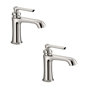 Lot de deux mitigeurs PAINI lavabo retro Lady's 100 Chromé