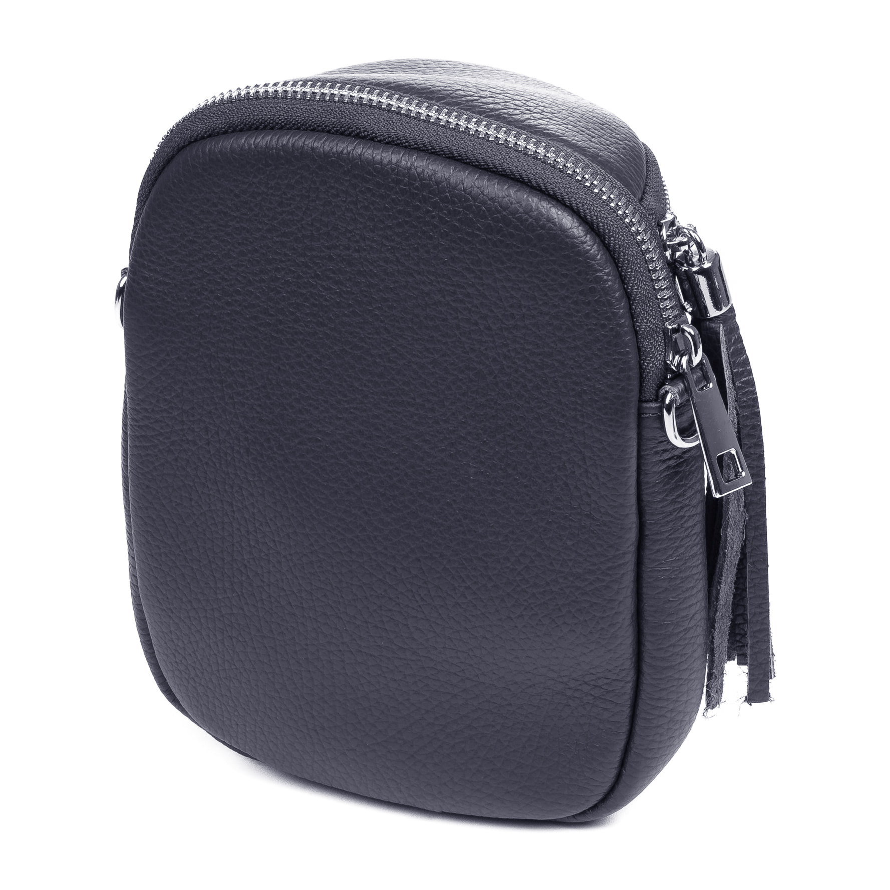 Agugliano borsa a spalla donna. Pelle autentica Dollaro.