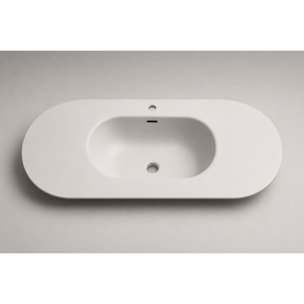 MOBILE DA BAGNO COSMO 120CM ROVERE PURO - 3 PEZZI