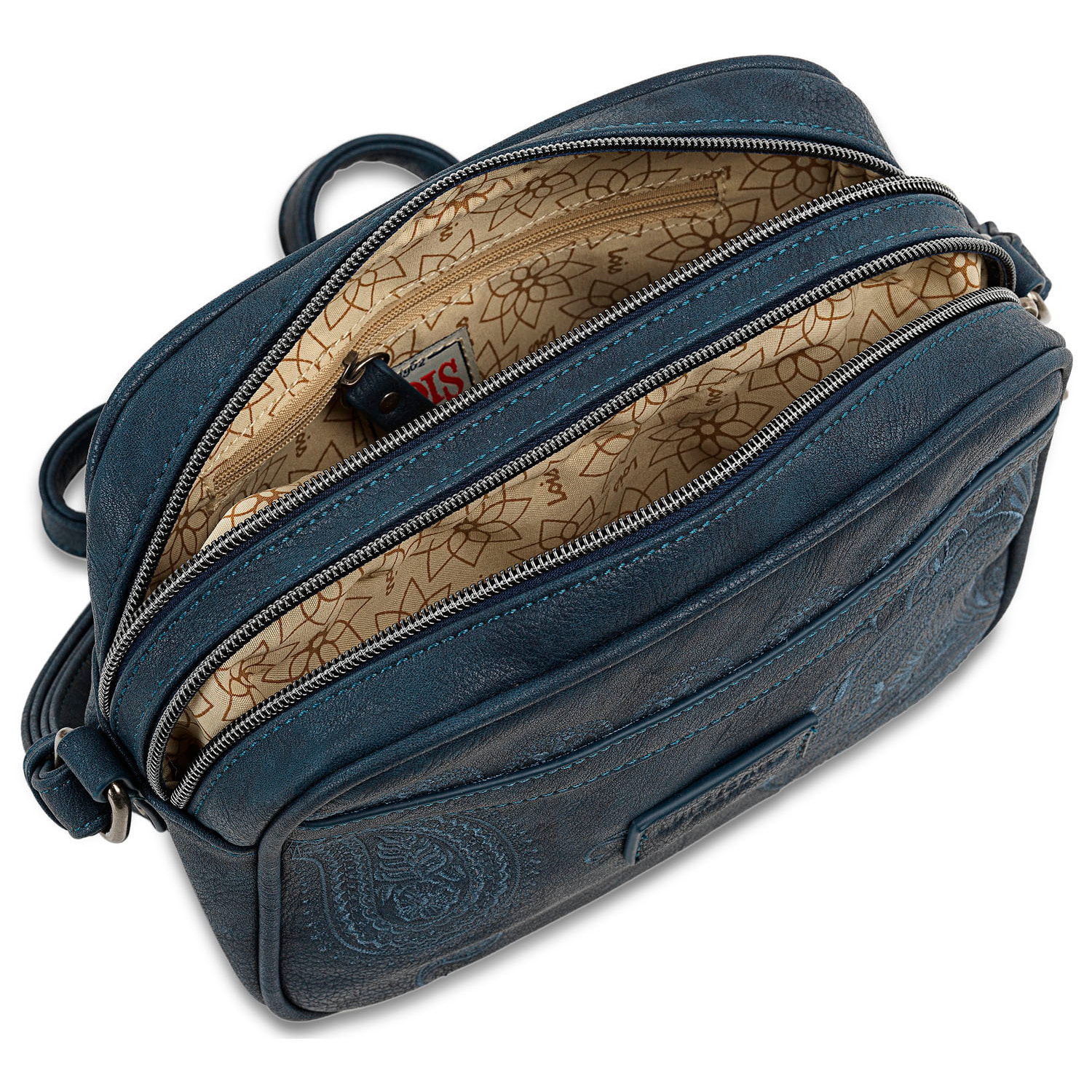 Bolso De Hombro Lois Redwood Azul Marino