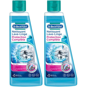 Nettoyant lave linge DR BECKMANN Protection Complète Duo Pack 2x250ml