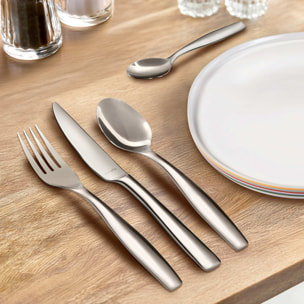 Wallis - Ménagère 24 pièces en coffre bois