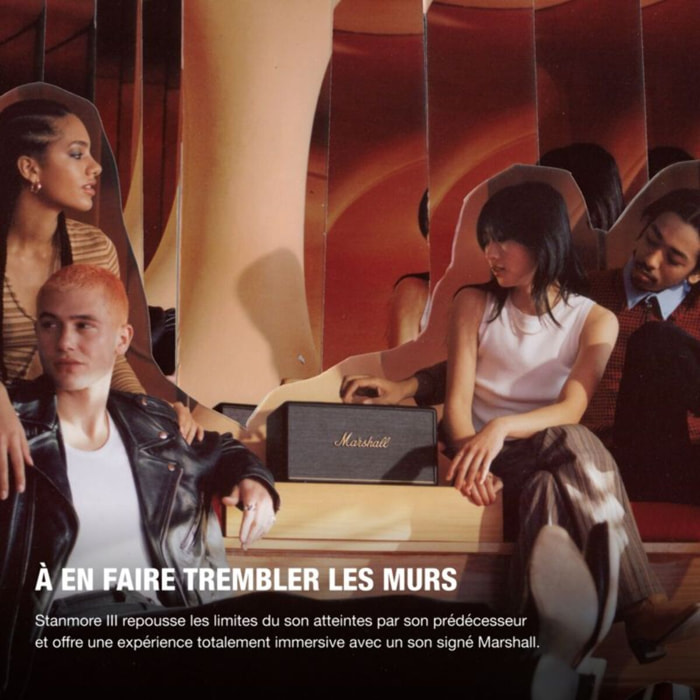 Enceinte résidentielle MARSHALL Stanmore III Noir