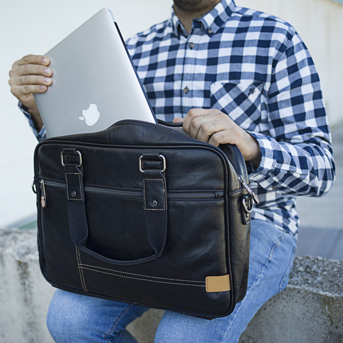 Maletin Portadocumentos Lois Warren Negro