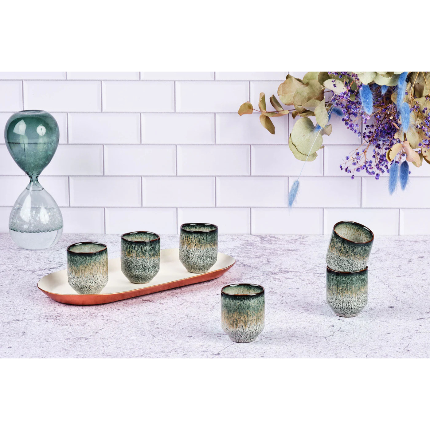 Tasse GENESIS 8cl - 6 pièces - Terre