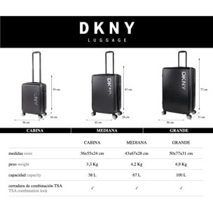 Juego De Maletas Pc Dkny Dkny-3103 Simply Put Negro