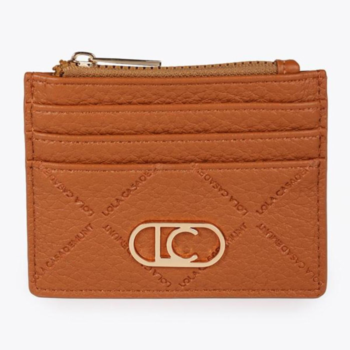 Portatessere monogramma a rombi