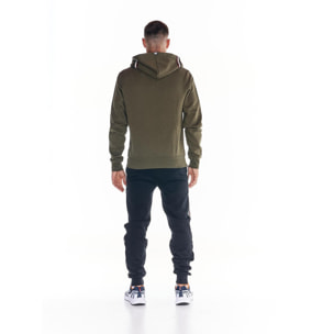 Chándal de hombre Earth Tones con cremallera completa y capucha