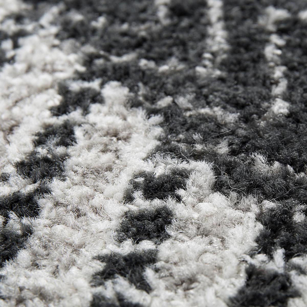 Tapis salon et chambre tissé motif scandinave VEBI