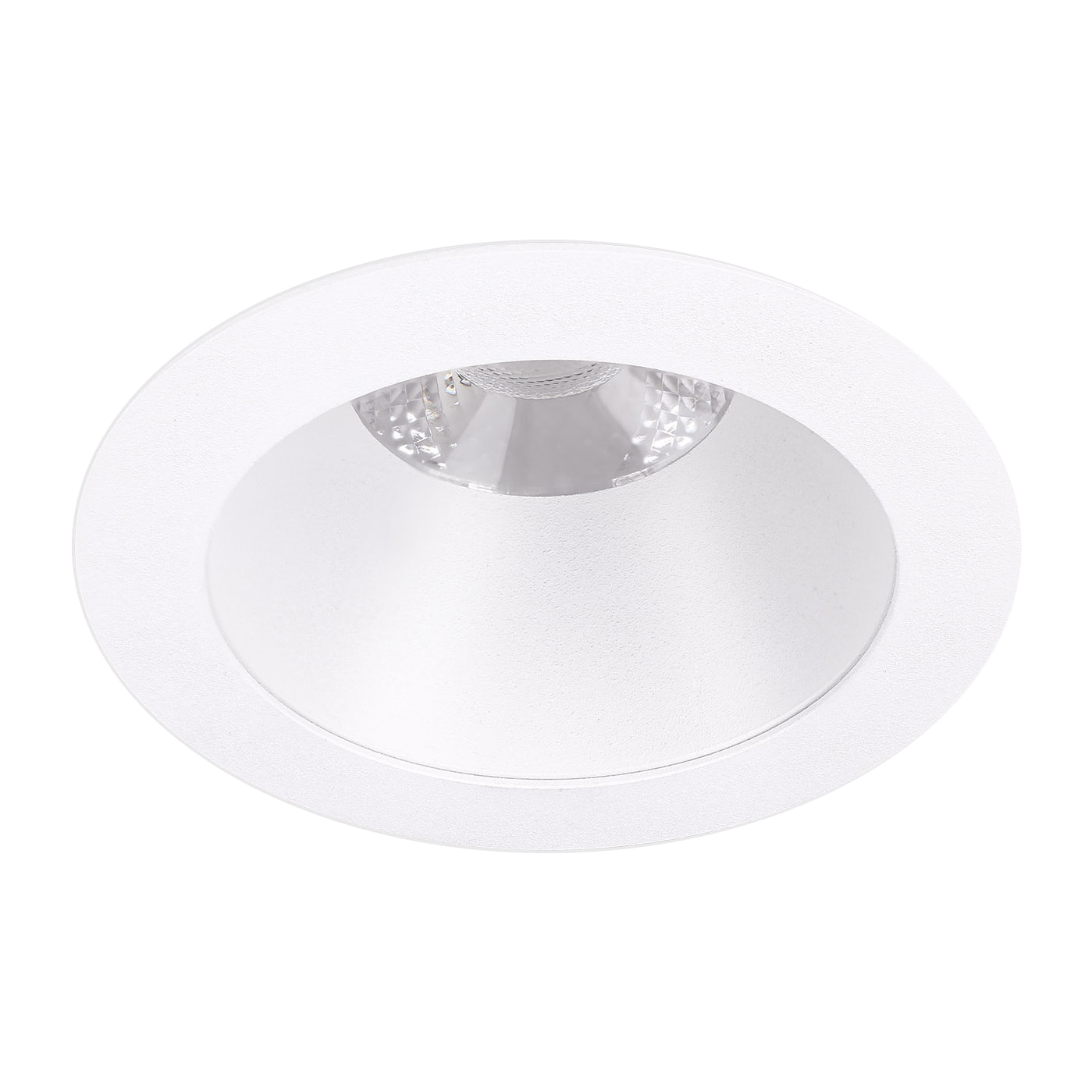 LEDS C4 Downlight Play Deco Symmetrical Round Fixed 19.8W Blanco Cálido 3000K CRI 92, Iluminación Interior