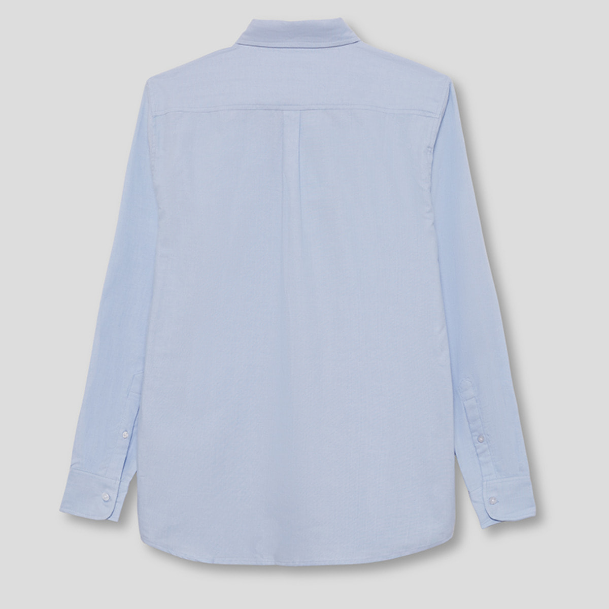 Polo Niño Manga Larga de Punto Camisa 100 % Algodón Color Blanco, Cuello Button-Down, Botones Frontales, Logo Bordado | Color: Celeste | Street Monkey