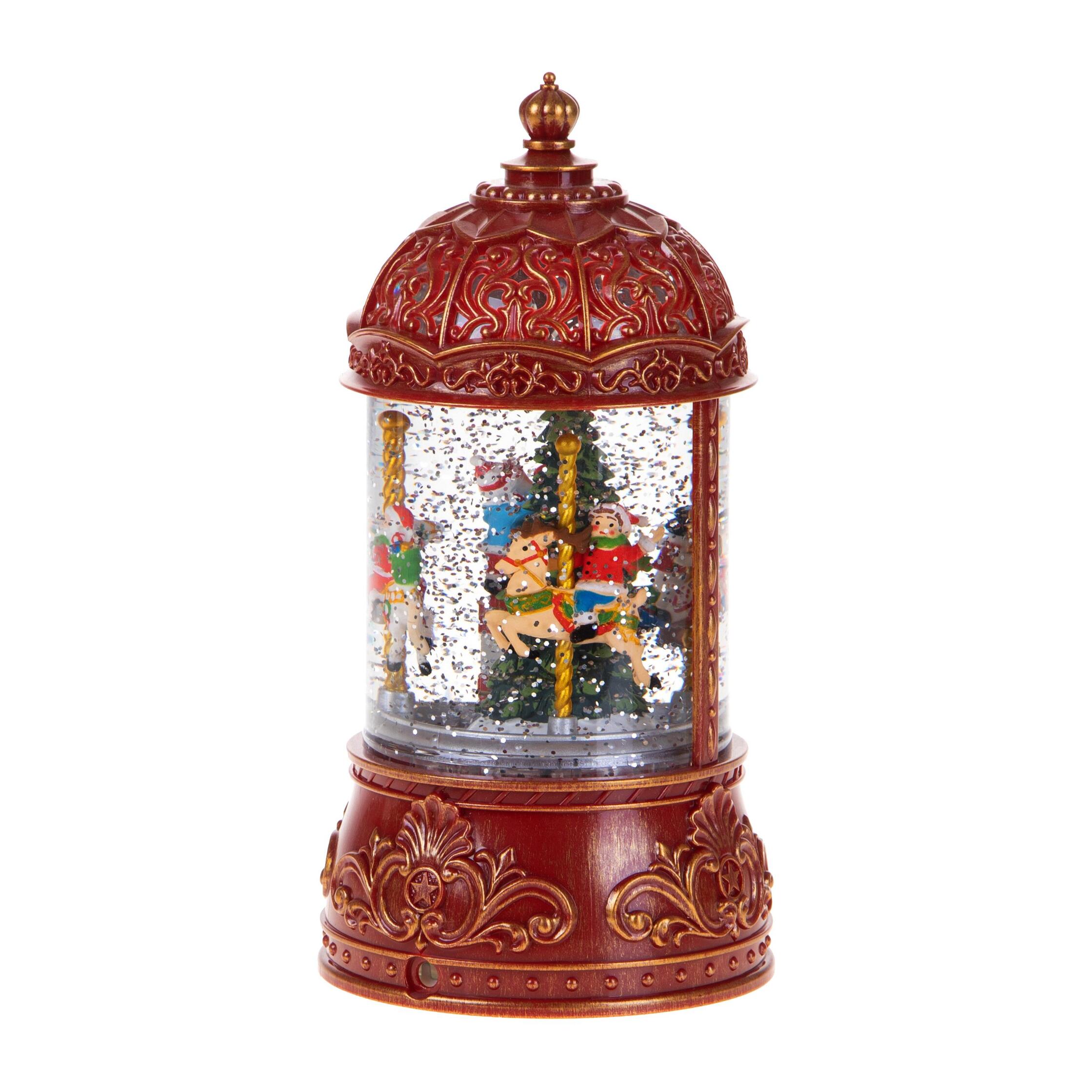 Carossello natale con led+musica+movimento - Pezzi 1 - ALTRO - Bianchi Dino SpA
