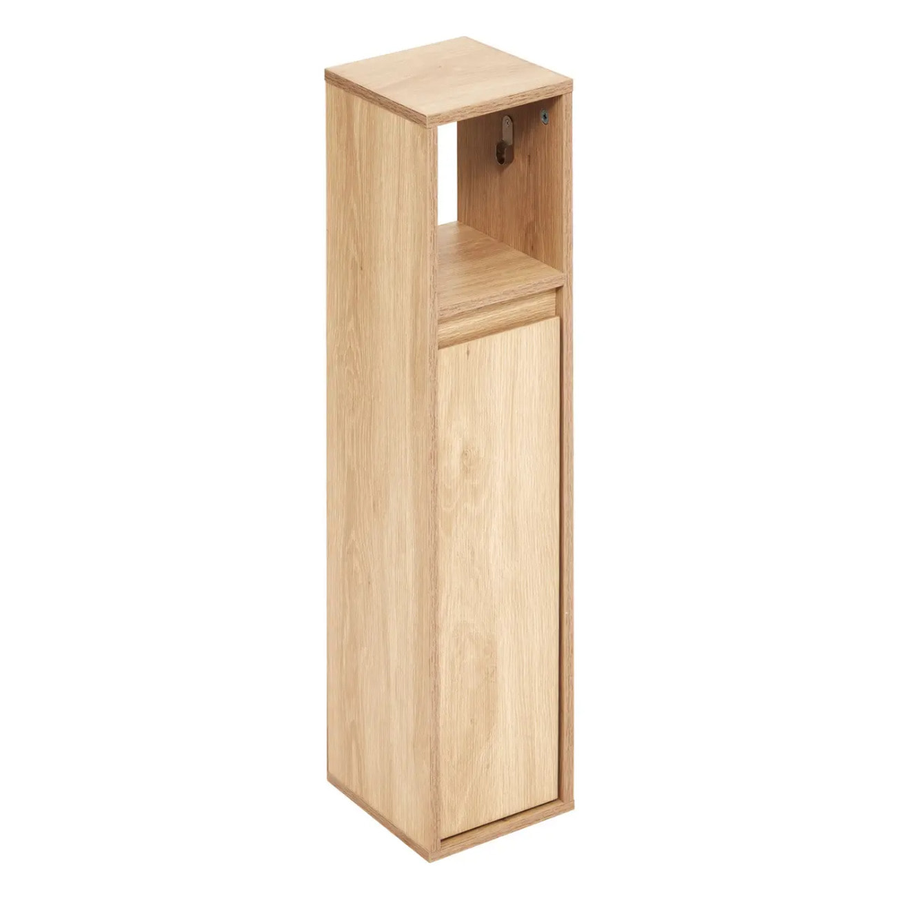 Dérouleur salle de bain Abana bois clair