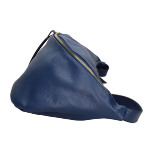 Borsa a tracolla da donna Made in Italy - Modello Caelia Plus - 100% pelle - 47.0 x 28.0 x 2.0 cm