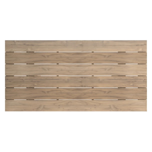 Table de jardin en bois de teck massif 10 personnes - Soraya