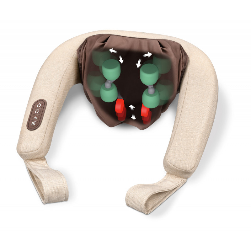 Massage par friction en profondeur avec diffusion de chaleur