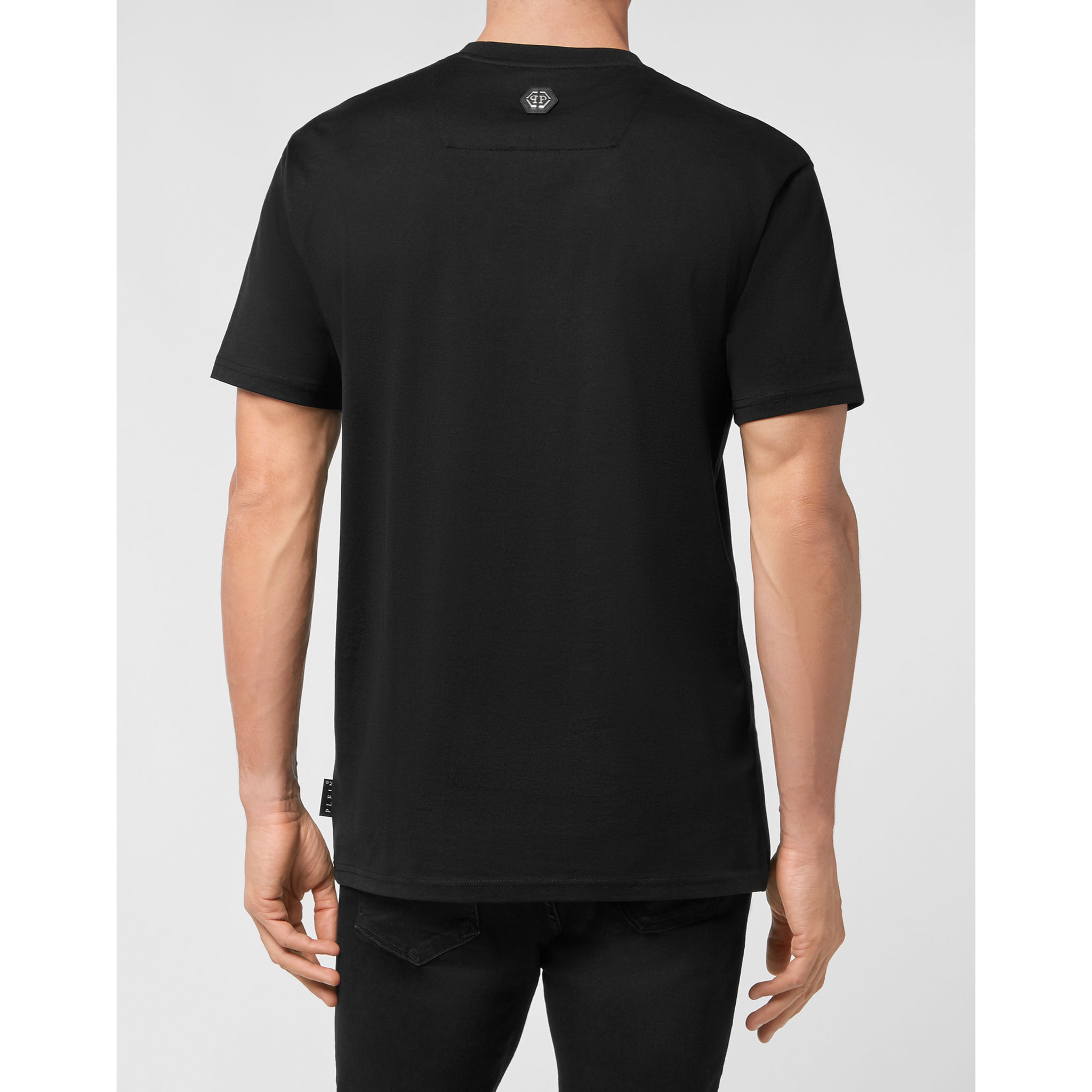 PHILIPP PLEIN T-Shirt Round Neck HEXAGON