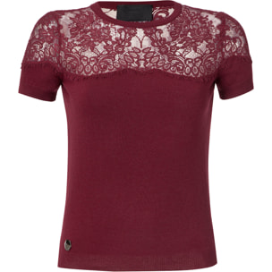 PHILIPP PLEIN pullover shortsleeves "injures"