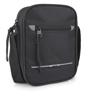 Bandolera Hombre Textil Jaslen Norwich Negro