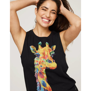 Camiseta Tirantes Negro - Jarful