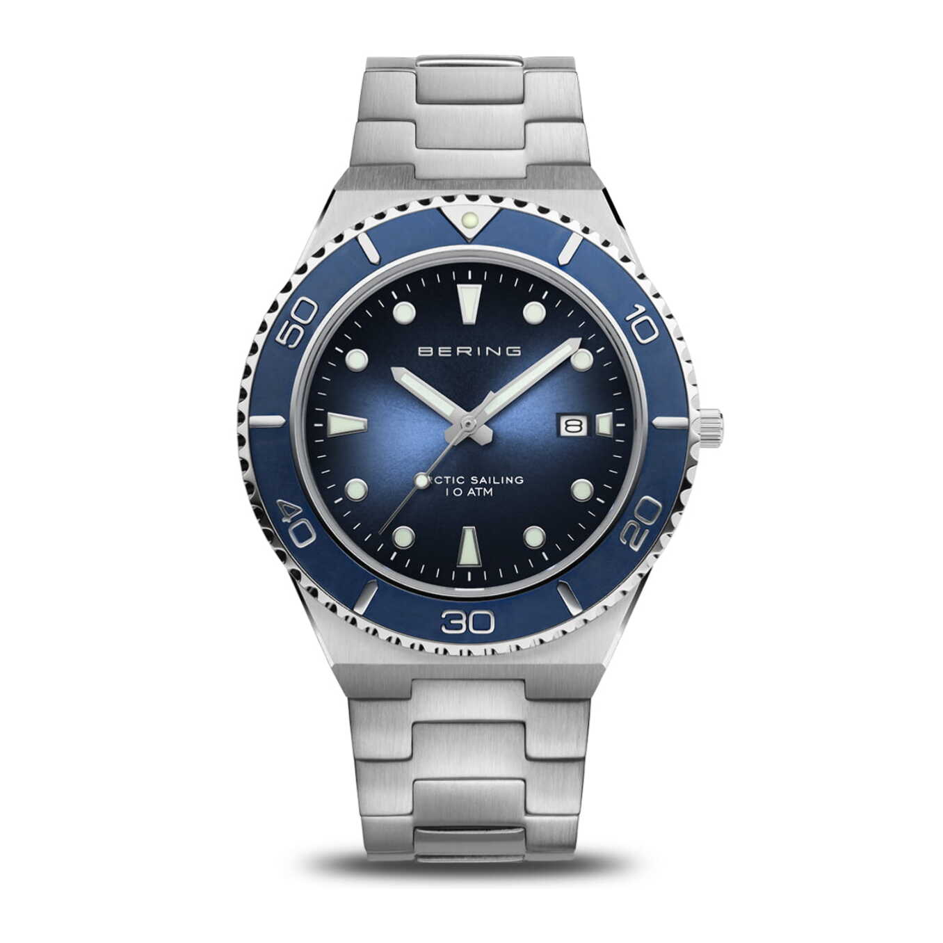 Reloj Bering 18940-707 Hombre Analogico Cuarzo con Correa de Acero inoxidable