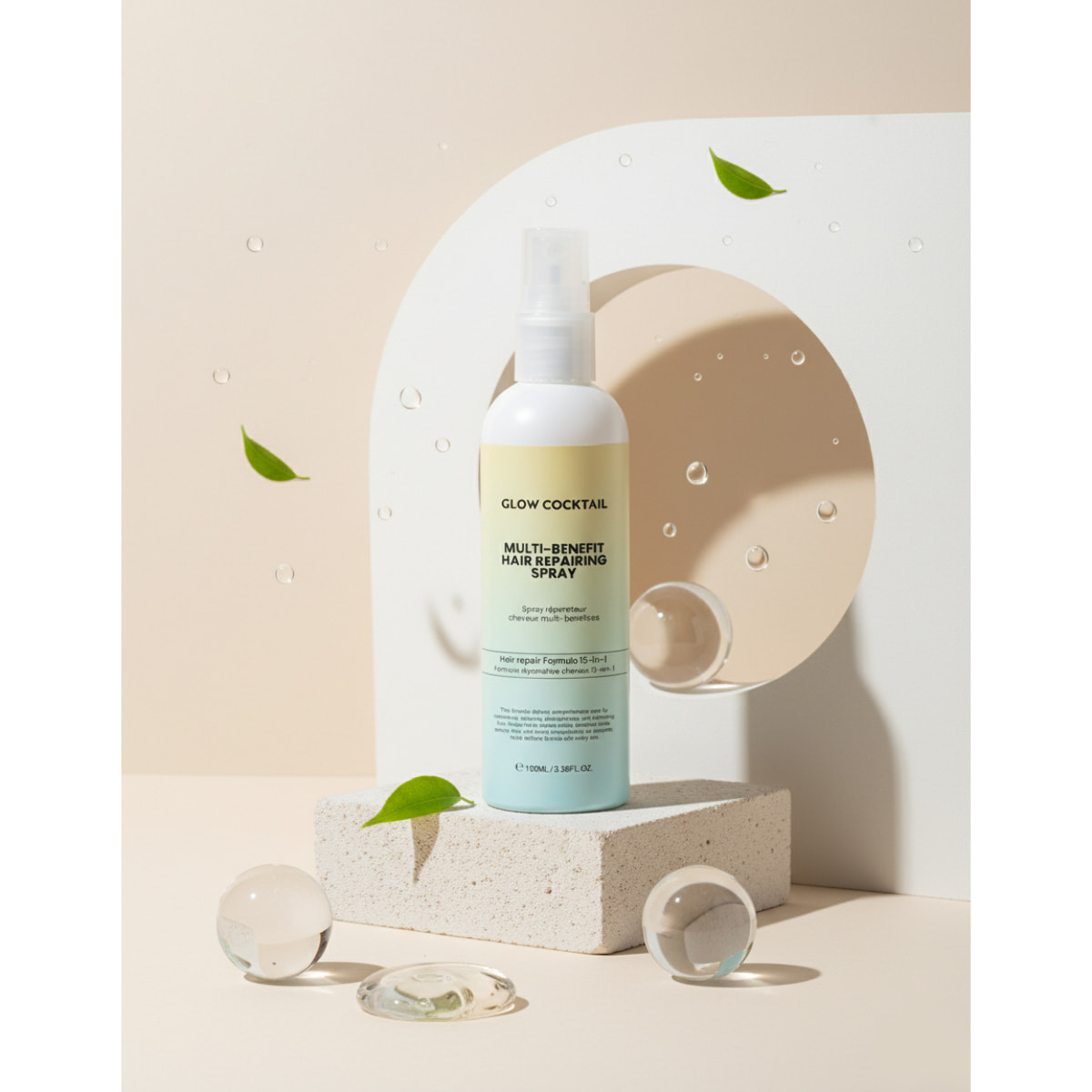 Spray reparador para el cabello
