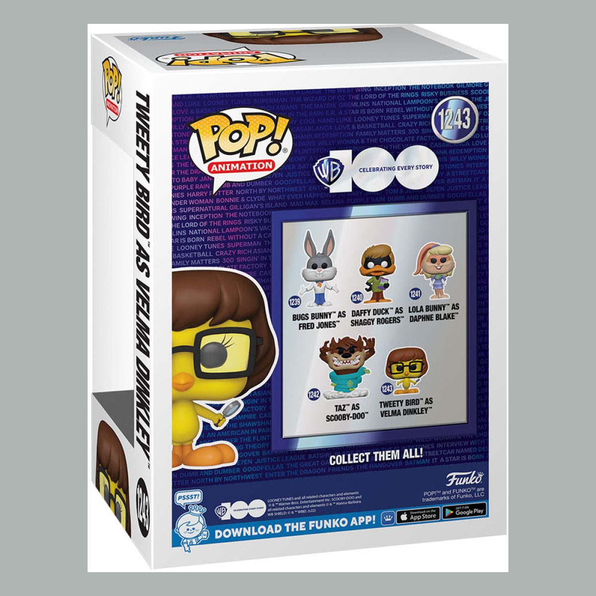 Hanna-barbera Pop! Animation Vinile Figura Tweety As Velma 9 Cm Funko