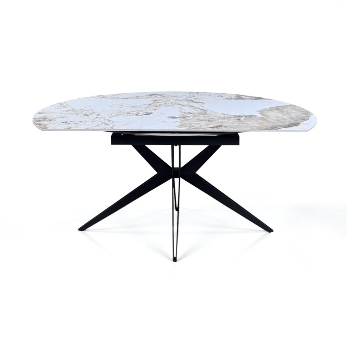 Tomasucci Table extensible rectangulaire/ronde FACT ONICE MARBRE - GRIS