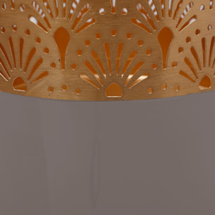 Vase fait à la main en fer NULE