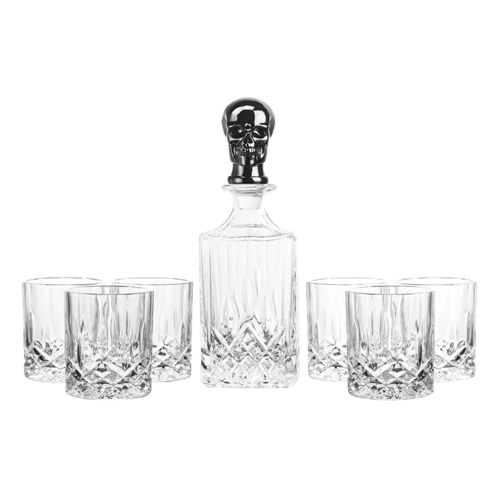 Set 7 Piezas Whisky Cristal 720 Ml