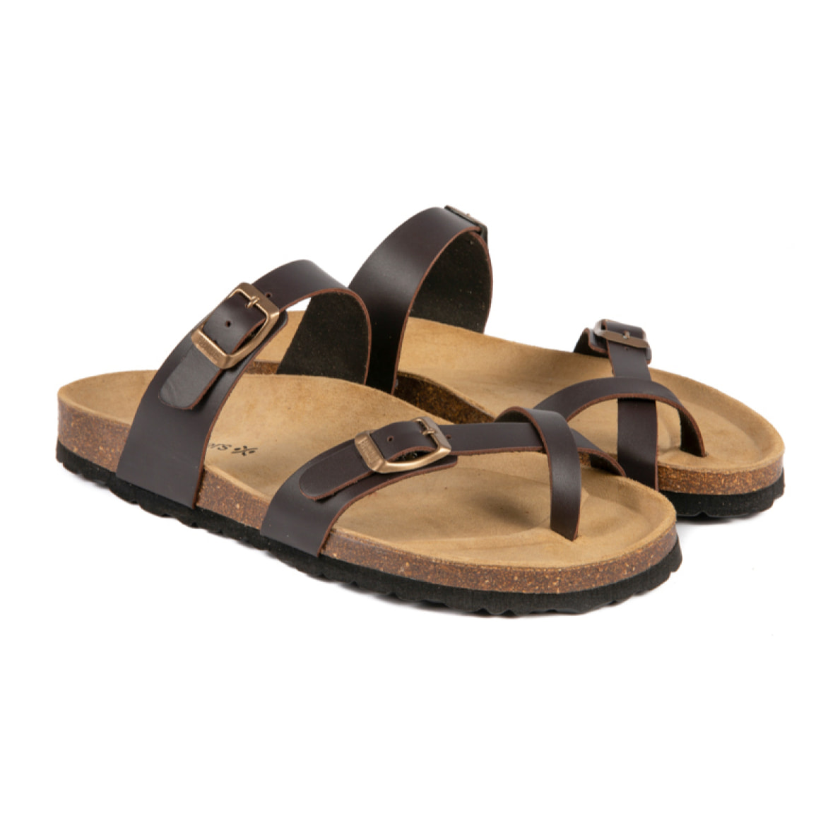 Sandalia BABUNKERS MARRON
