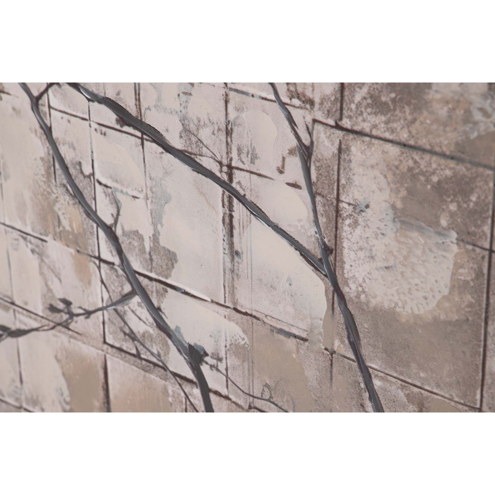 Cuadro Jarron 80% Pintado A Mano 80x4x120 Cm
