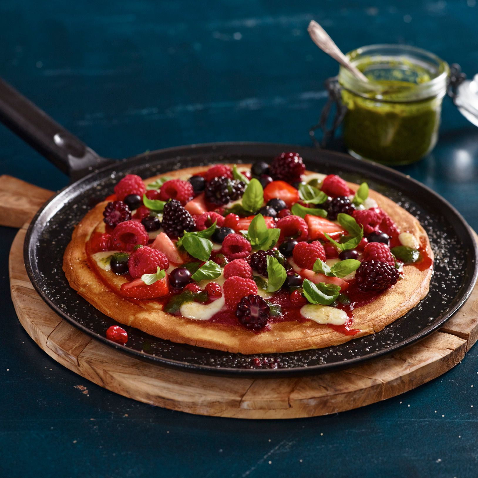 Crêpière en fonte 30cm Staub, Noir mat